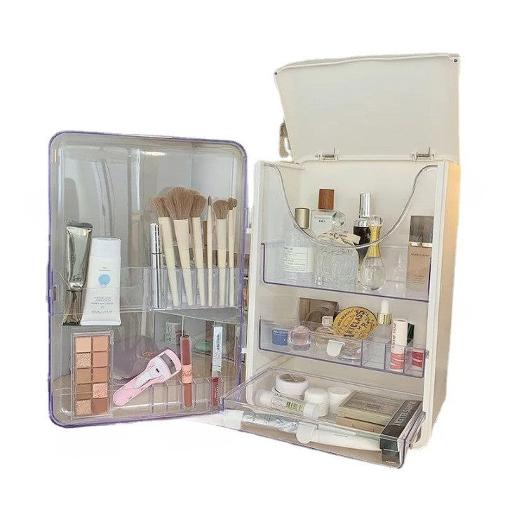 Sikunuo | Beauty Makeup Organizer Magnetic Storage Box