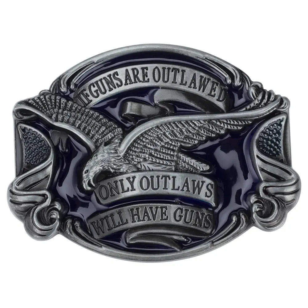 Eagle Cowboy Belt Buckle