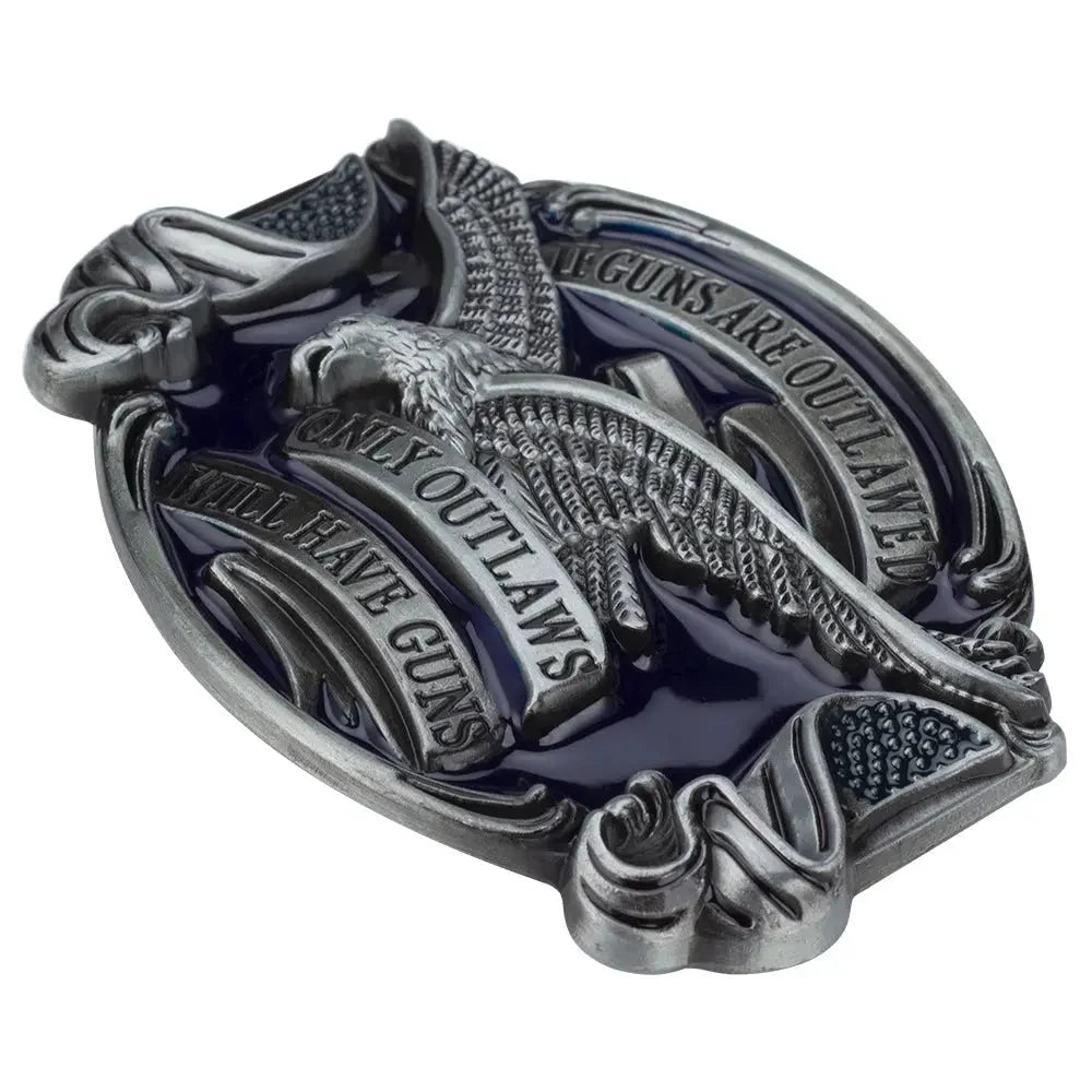 Eagle Cowboy Belt Buckle