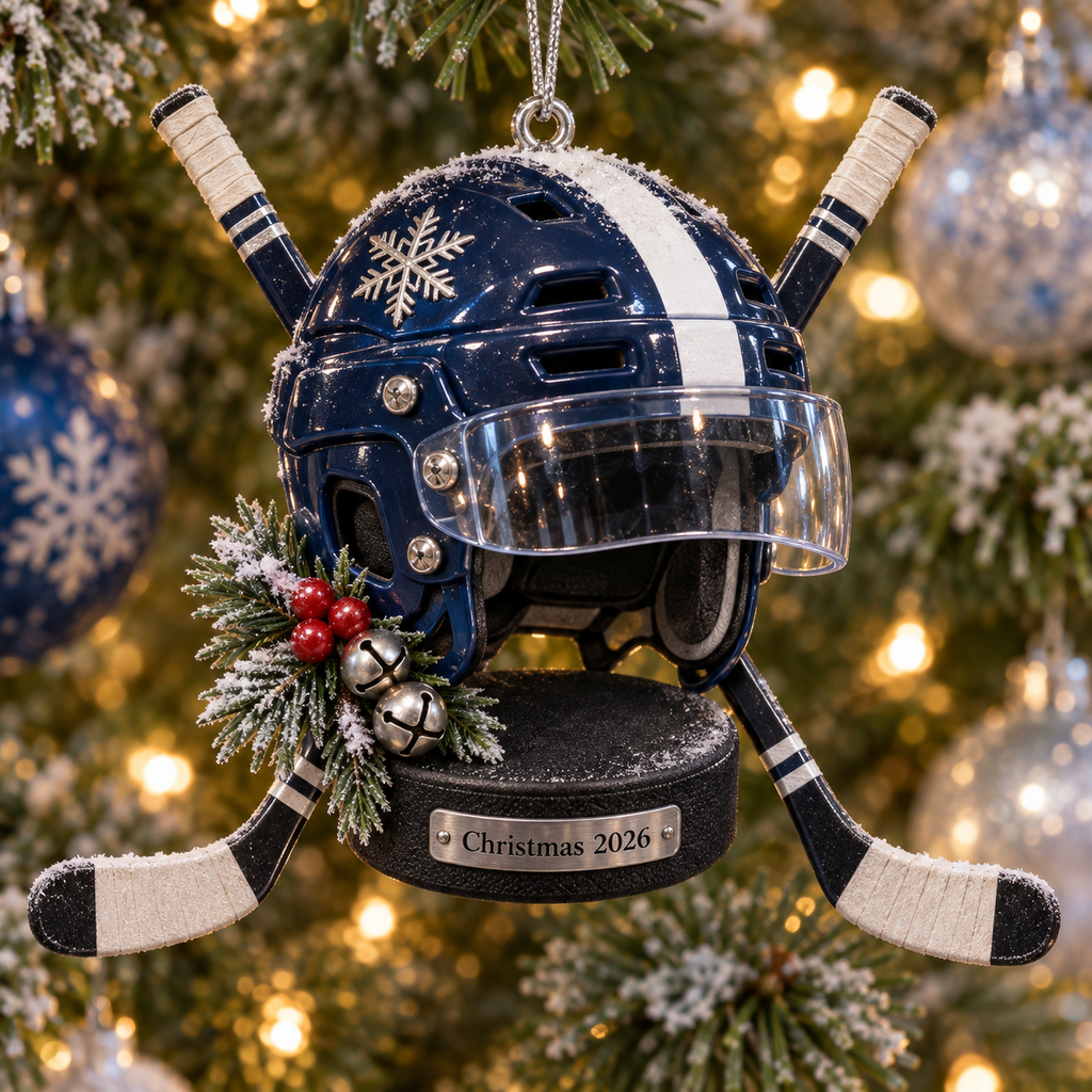 2026 Hockey Christmas Ornaments