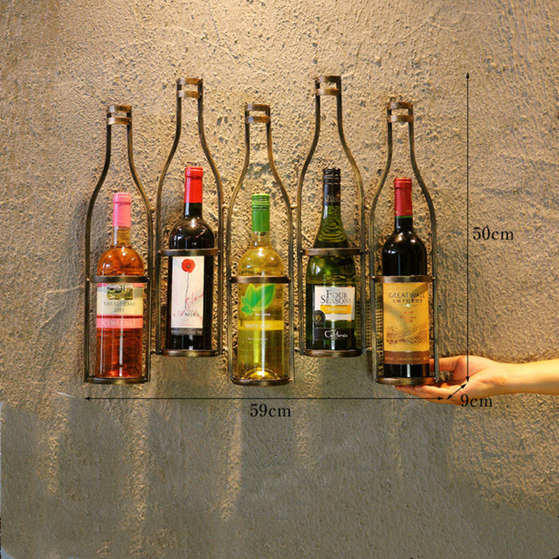 Sikunuo | Iron Hang Wine Rack