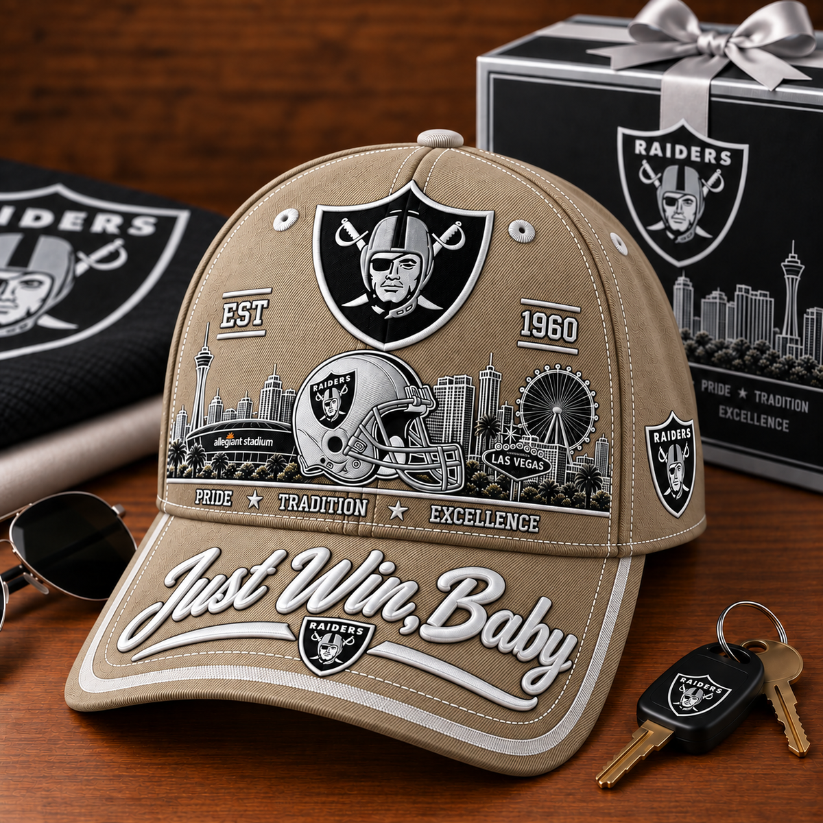Just Win, Baby Commemorative Baseball Cap