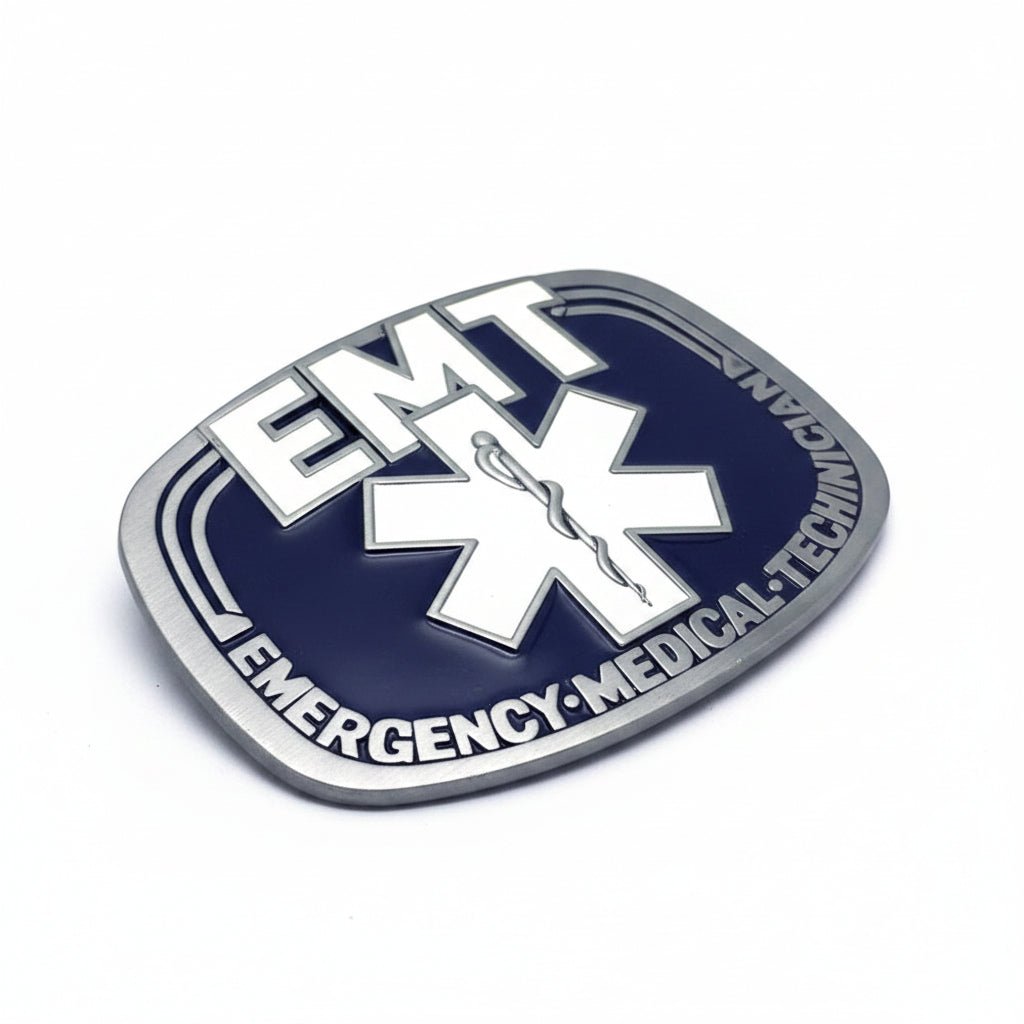 EMS Star of Life Belt Buckle for EMT & Paramedics
