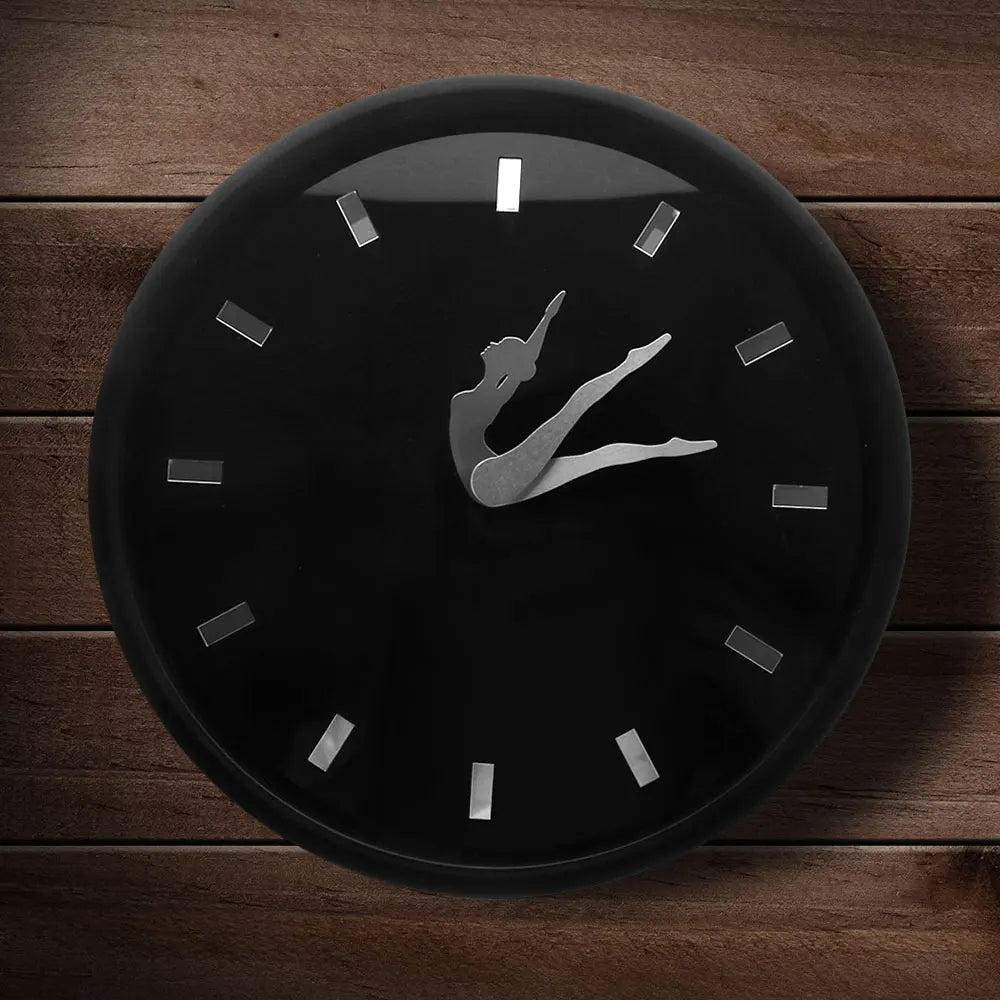 Sikunuo | Dancing Ballerina Artsy Modern Wall Clock