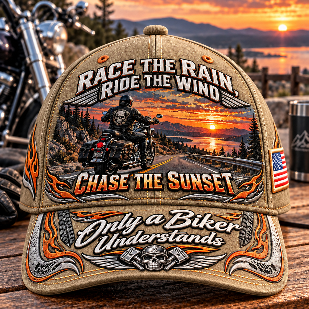Only a Biker Understands – Vintage Motorcycle Baseball Cap