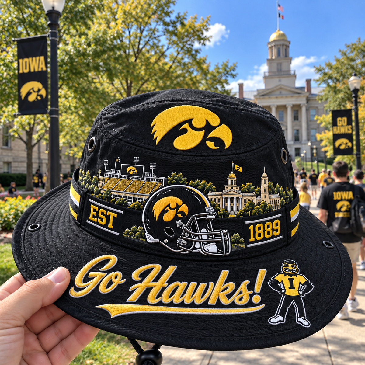 Go Hawks Boonie Hat
