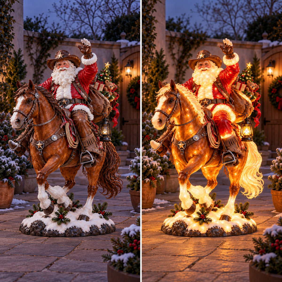 🔥New Arrivals – 🤠 Cowboy Santa Rides Into Christmas 🎅✨