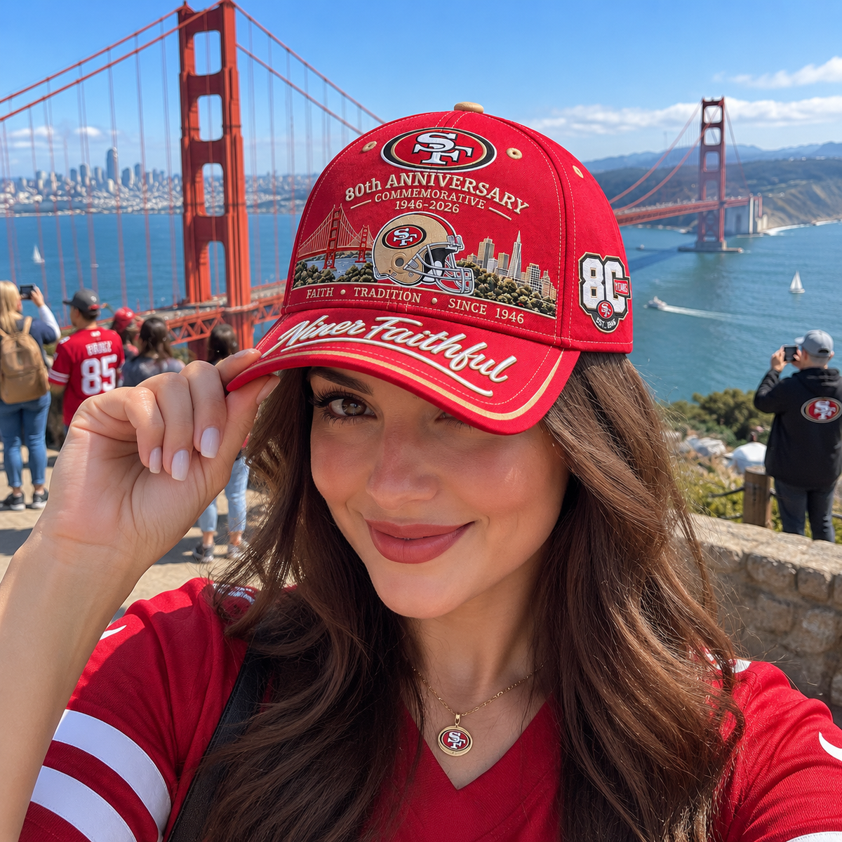 Niner Faithful 80th Anniversary Commemorative Cap