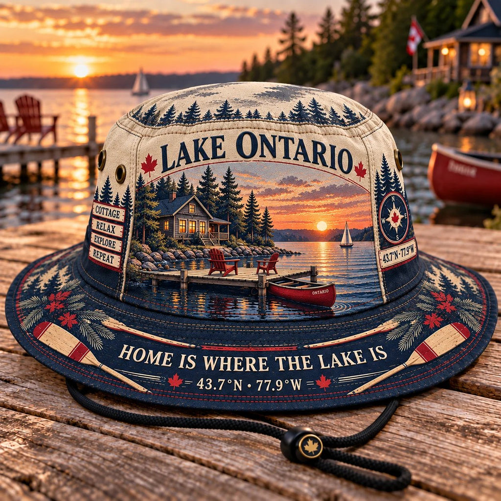 Lake Ontario Cottage Life Boonie Hat