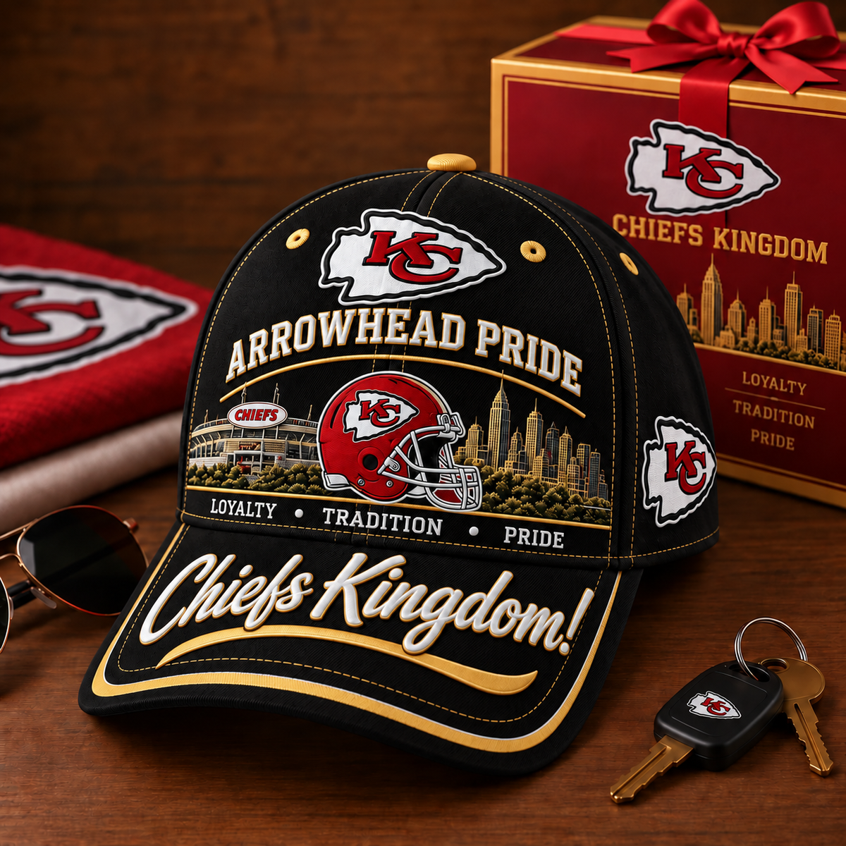 Chiefs Kingdom Commemorative Baseball Cap