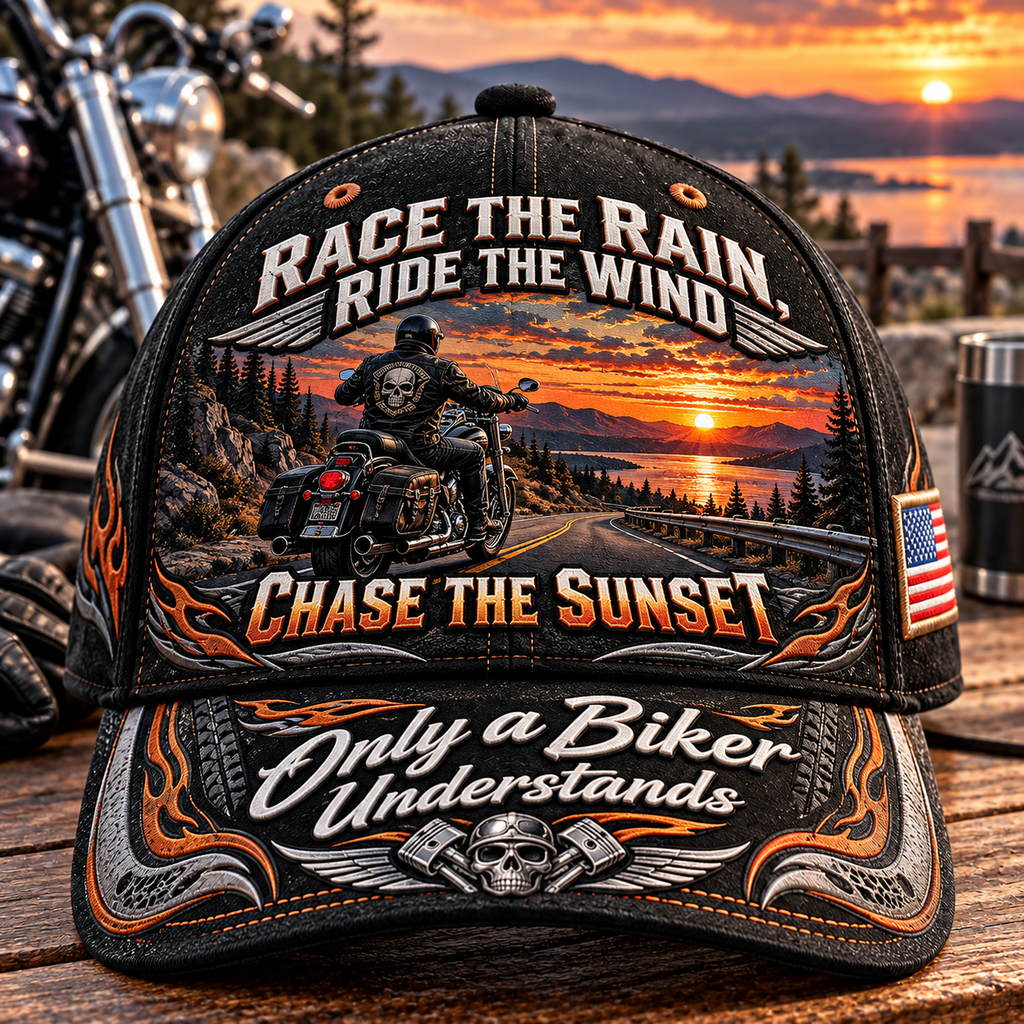 Only a Biker Understands – Vintage Motorcycle Baseball Cap