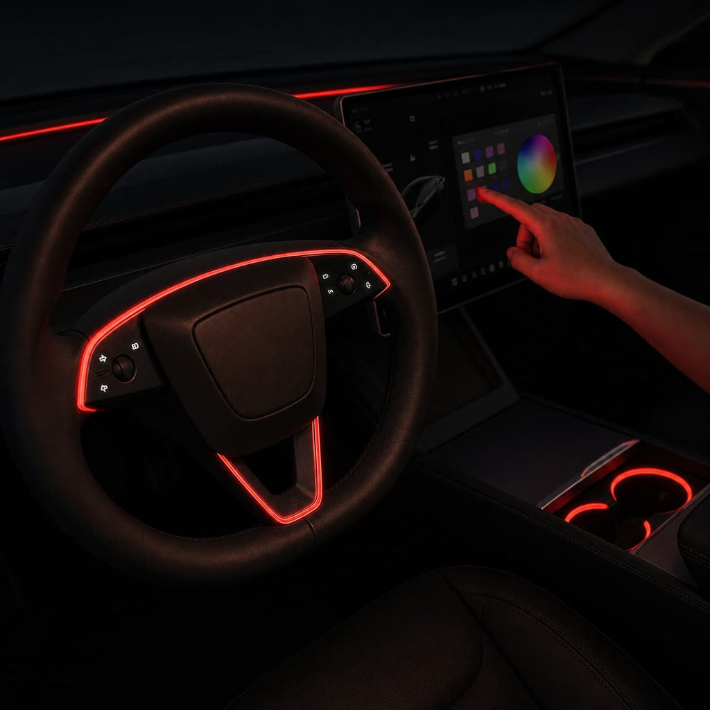 Factory-Sync RGB Ambient Light Kit for Model 3 Highland/ Y Juniper/ YL