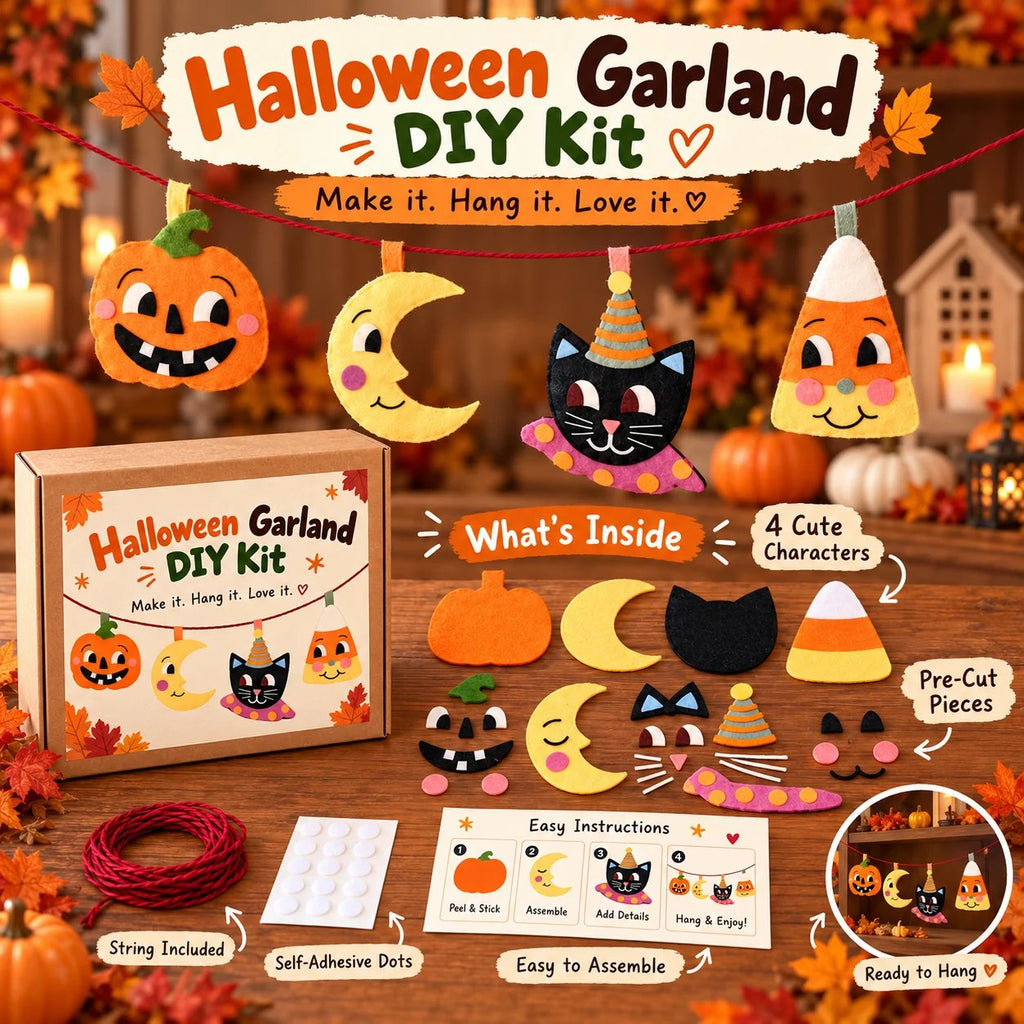 Halloween Garland DIY Kit