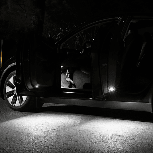 Sikunuo Footwell / Puddle / Glovebox / Frunk / Trunk LED Lights for Model 3/Y/S/X