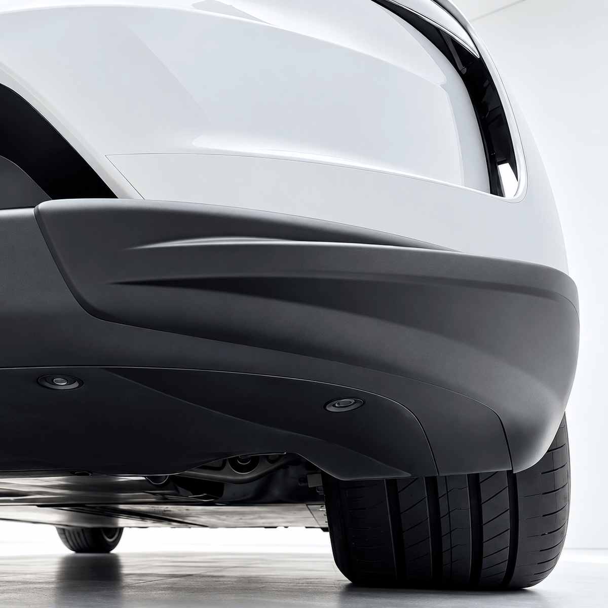 Front Bumper Corner Guards for Tesla Model Y Juniper / Model YL (2-Piece) | ABS