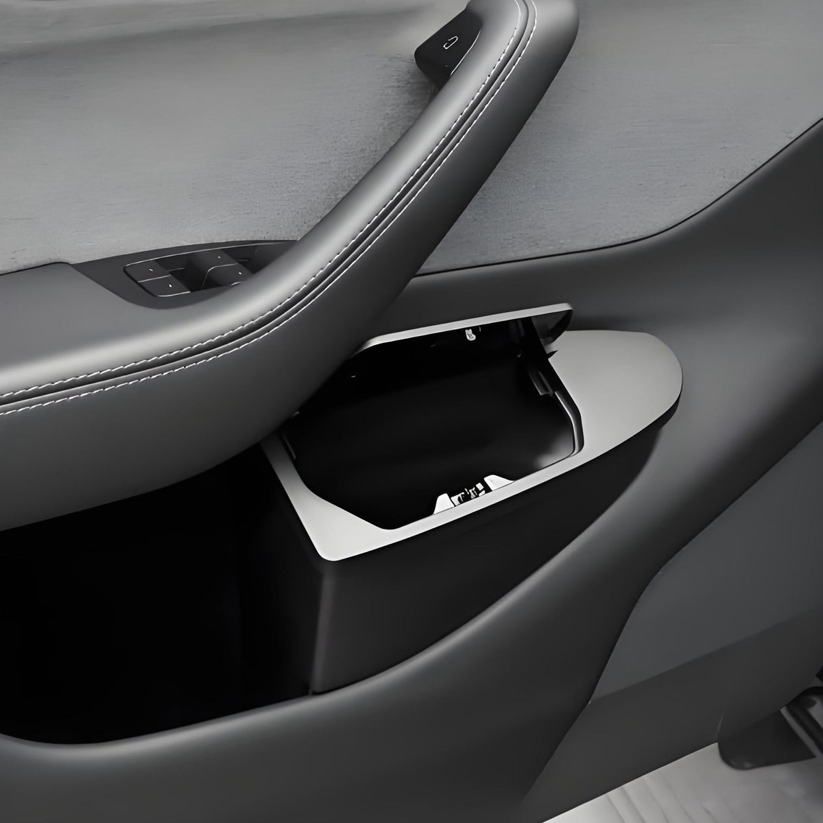 Front Door Trash Can Organizer for Model Y Juniper (2PCS)