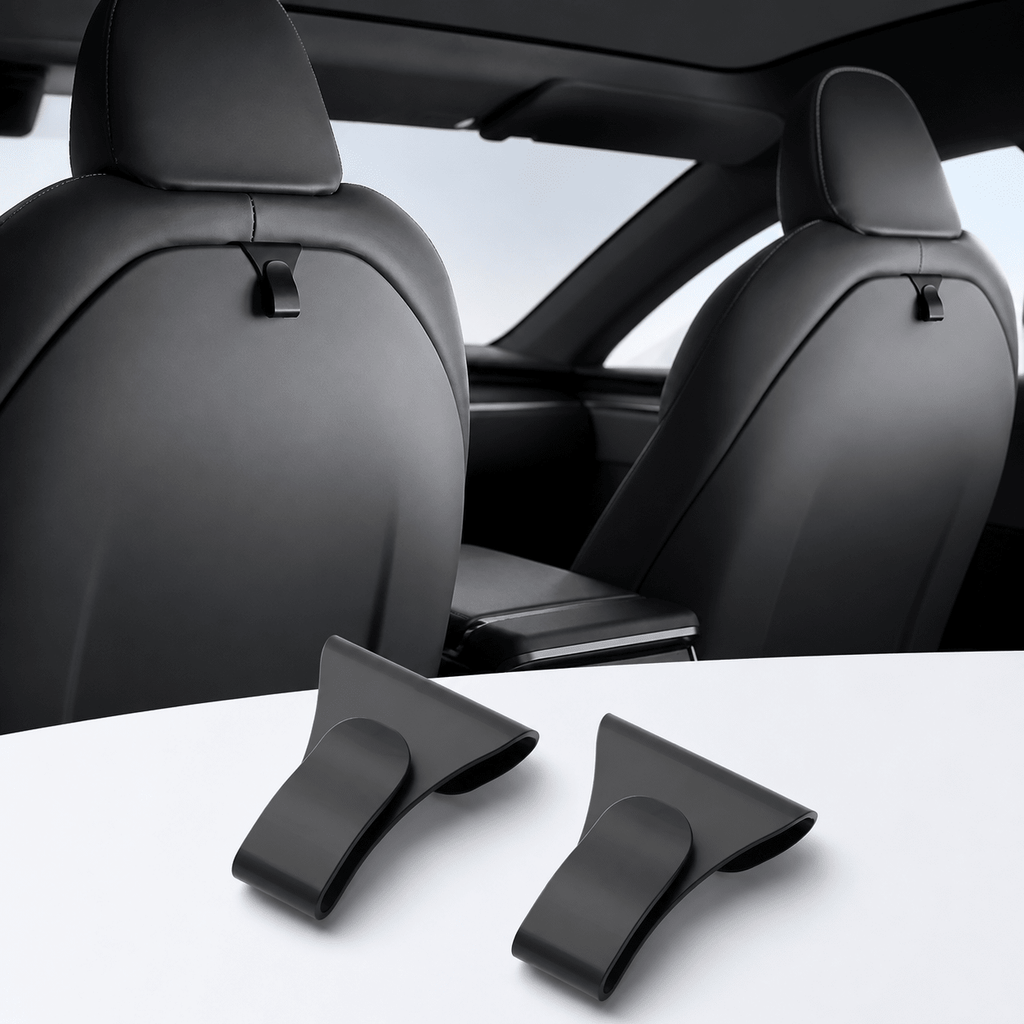 Front Seat Back Storage Hooks for Tesla Model S / X 2023+ (2pcs)