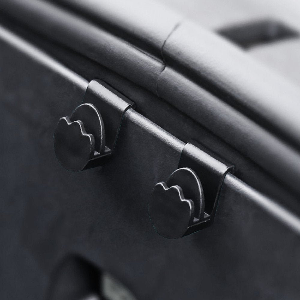 Sikunuo Model Y Front Trunk Hooks | ABS Storage Organizer 2021-2025 (2-Pack)