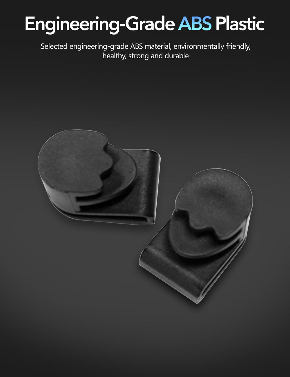 Sikunuo Model Y Front Trunk Hooks | ABS Storage Organizer 2021-2025 (2-Pack)
