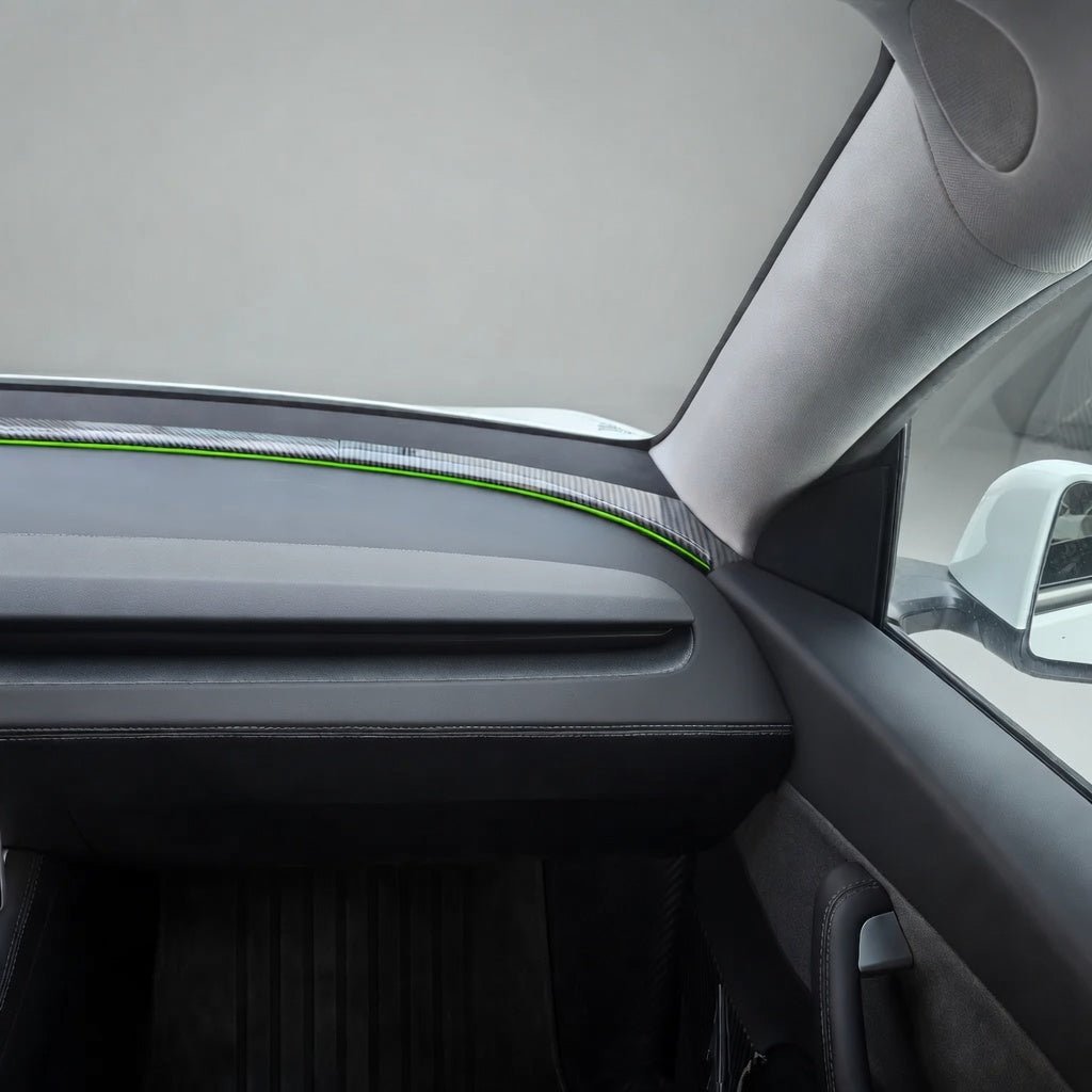 Front Windsheild Ambient Light Trim Kit for Model Y Juniper & Model YL
