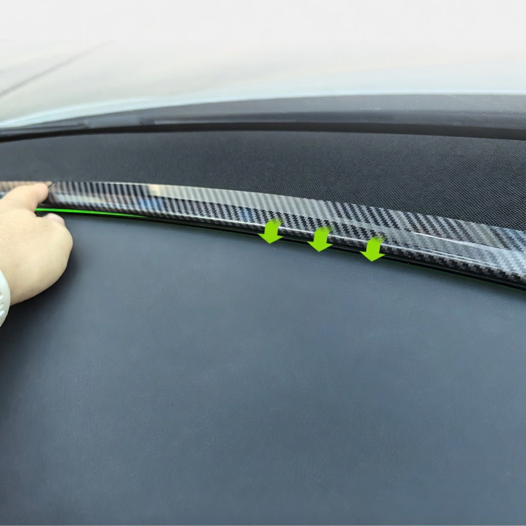 Front Windsheild Ambient Light Trim Kit for Model Y Juniper & Model YL