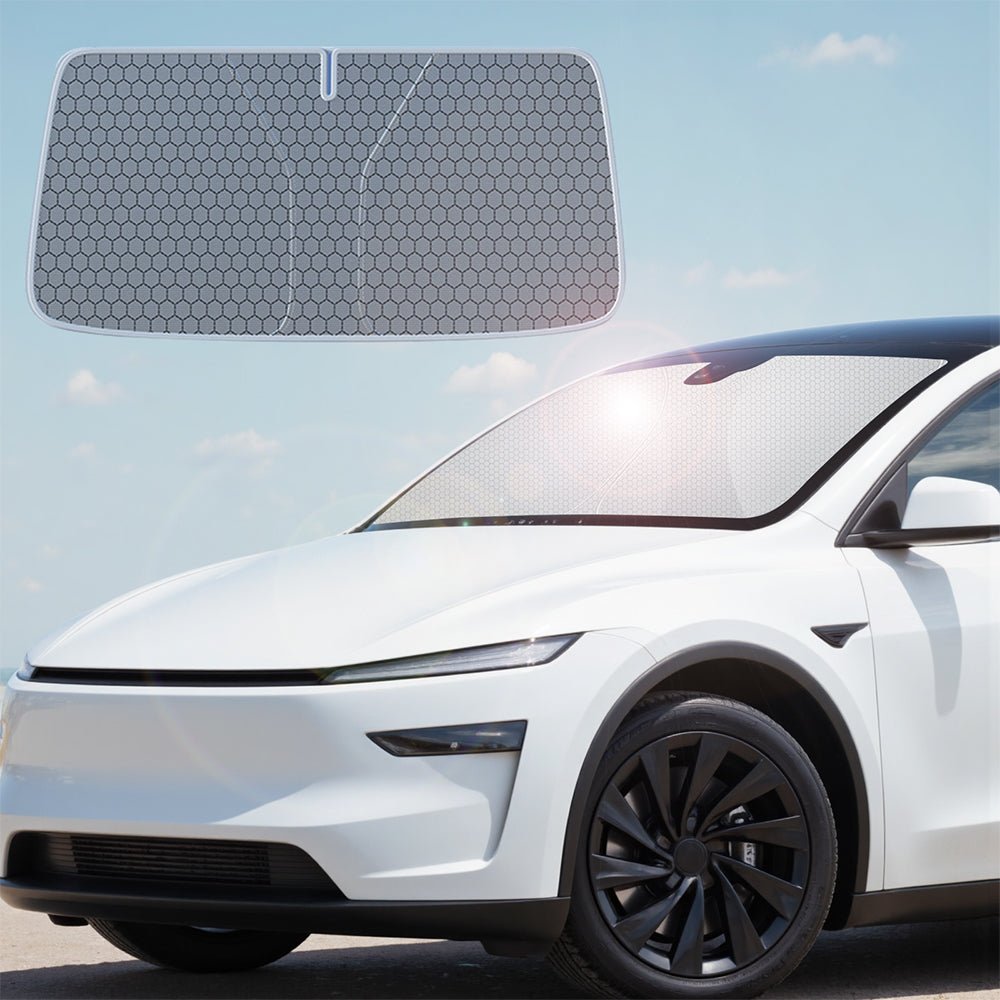 Front Windshield Sunshade for Model 3 / Model Y | Sikunuo