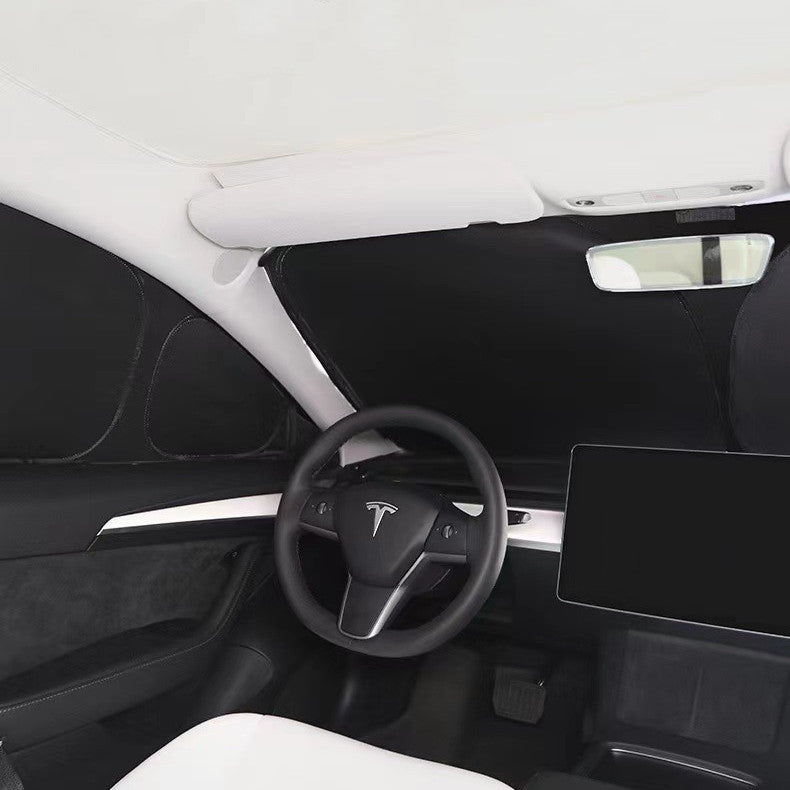 Full 8pcs Set Side Window Shade for Model Y | Sikunuo