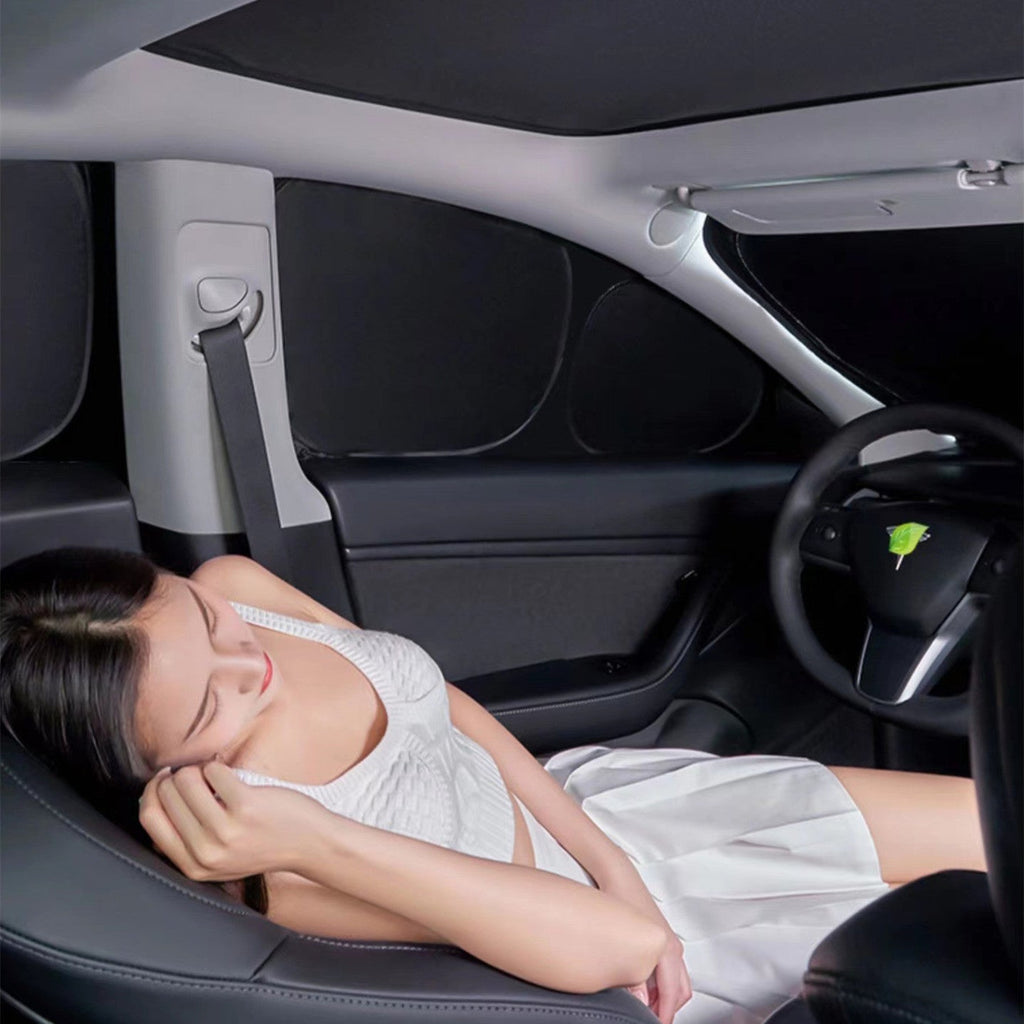 Full 8pcs Set Side Window Shade for Model Y | Sikunuo
