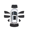 Full 8pcs Set Side Window Shade for Model Y | Sikunuo