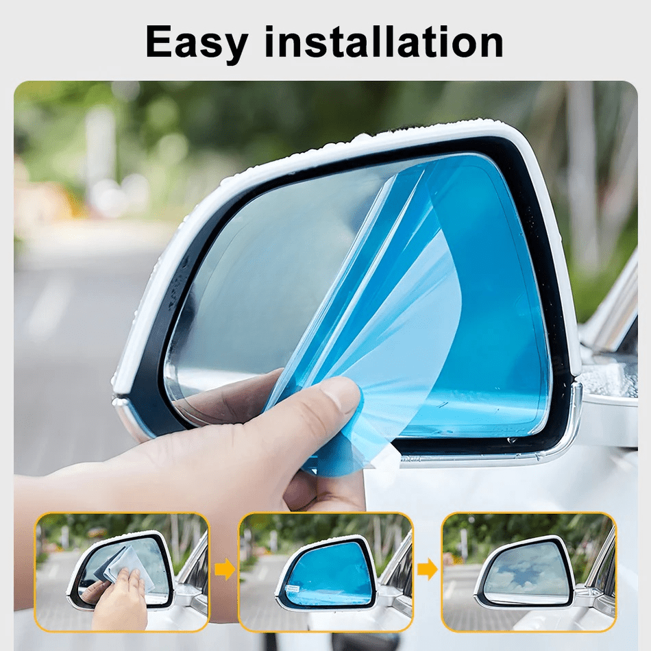 HD Rear View Mirror Film for Model 3 & Model Y | All-Weather Shield