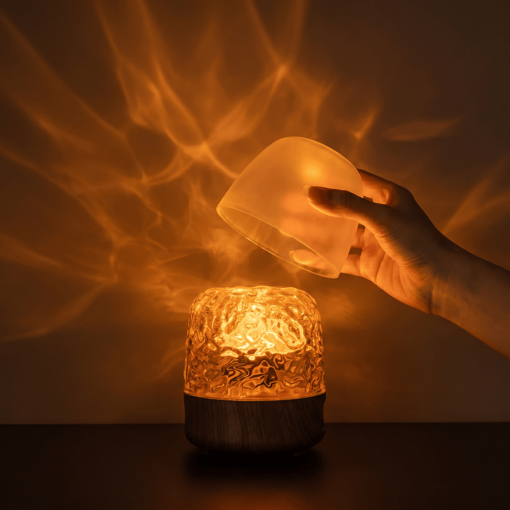 Sleep Aid Night Light with Soothing Ambient Glow for Bedroom & Nursery
