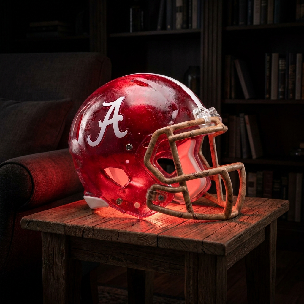 Football Helmet Lamp – Team Styles Available