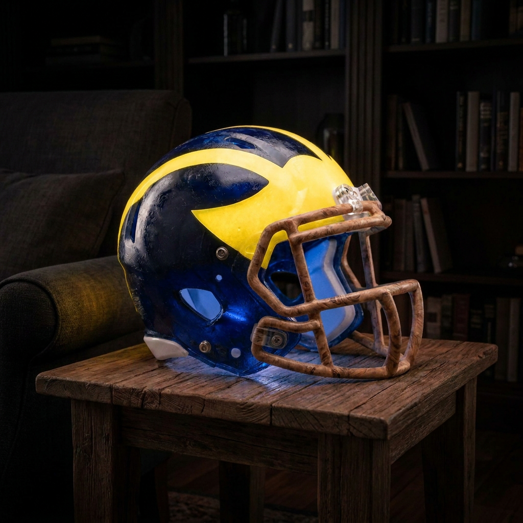 Football Helmet Lamp – Team Styles Available