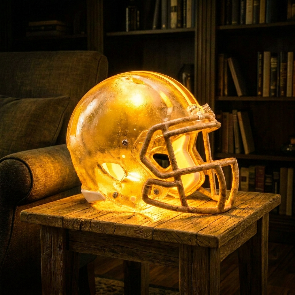 Football Helmet Lamp – Team Styles Available