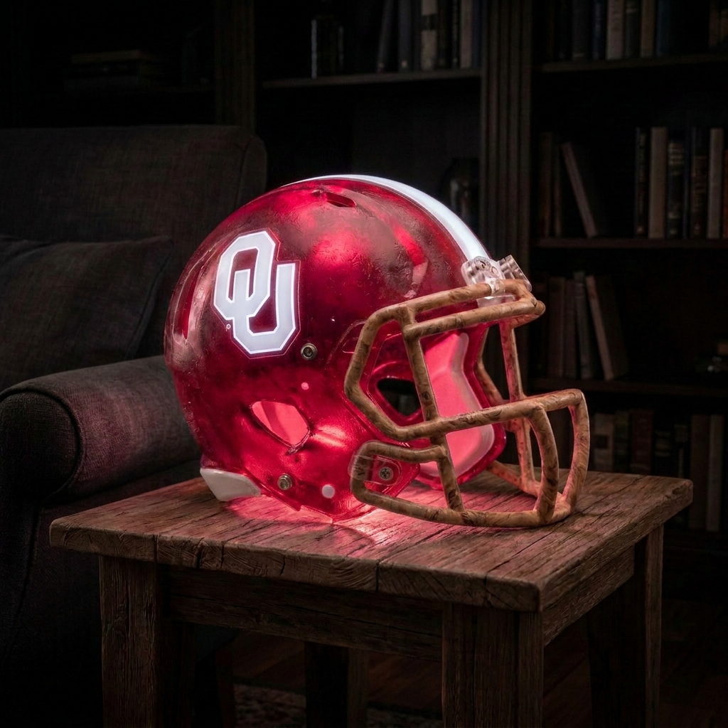 Football Helmet Lamp – Team Styles Available