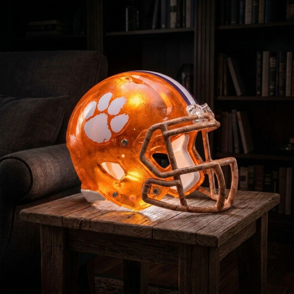 Football Helmet Lamp – Team Styles Available