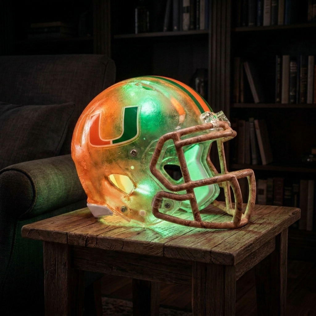 Football Helmet Lamp – Team Styles Available