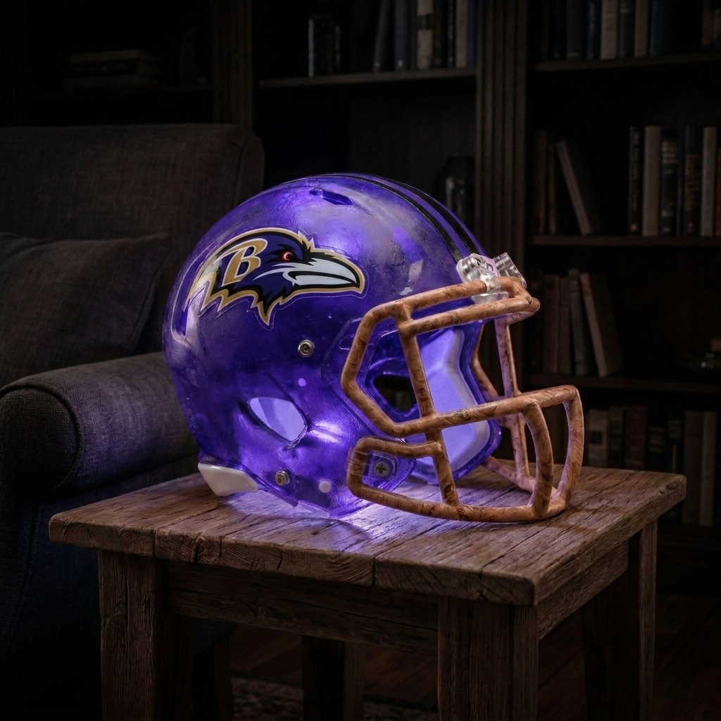 Football Helmet Lamp – Team Styles Available
