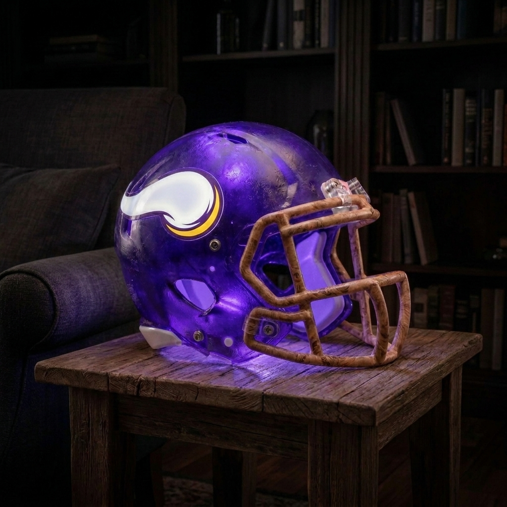 Football Helmet Lamp – Team Styles Available