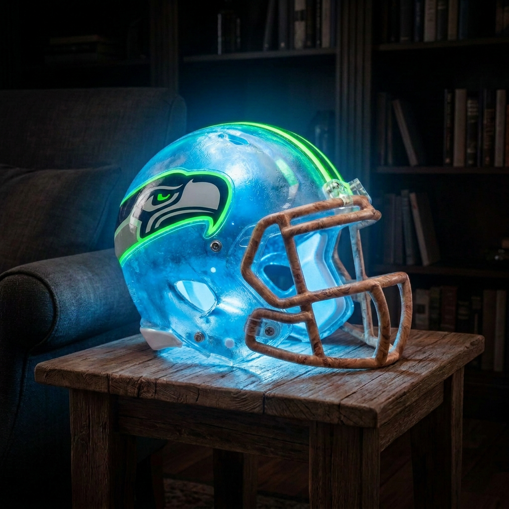 Football Helmet Lamp – Team Styles Available