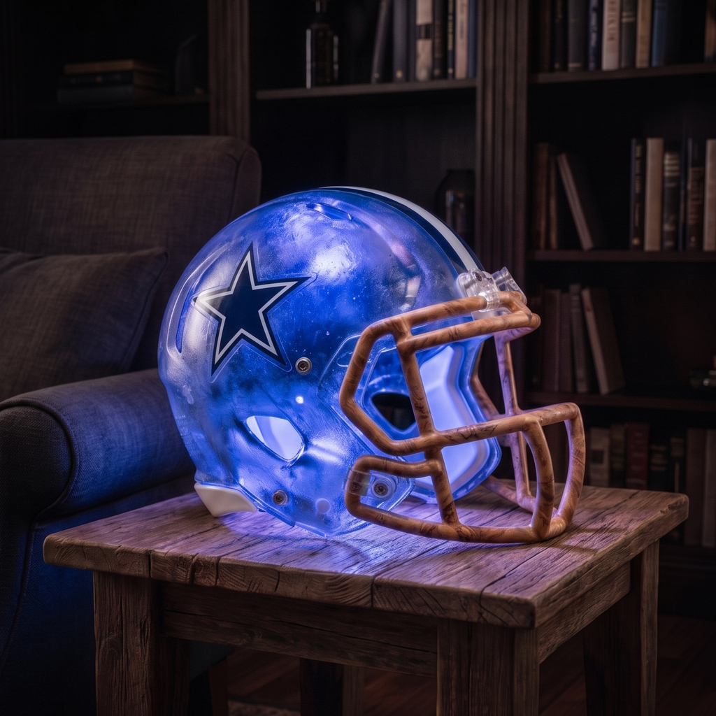 Football Helmet Lamp – Team Styles Available