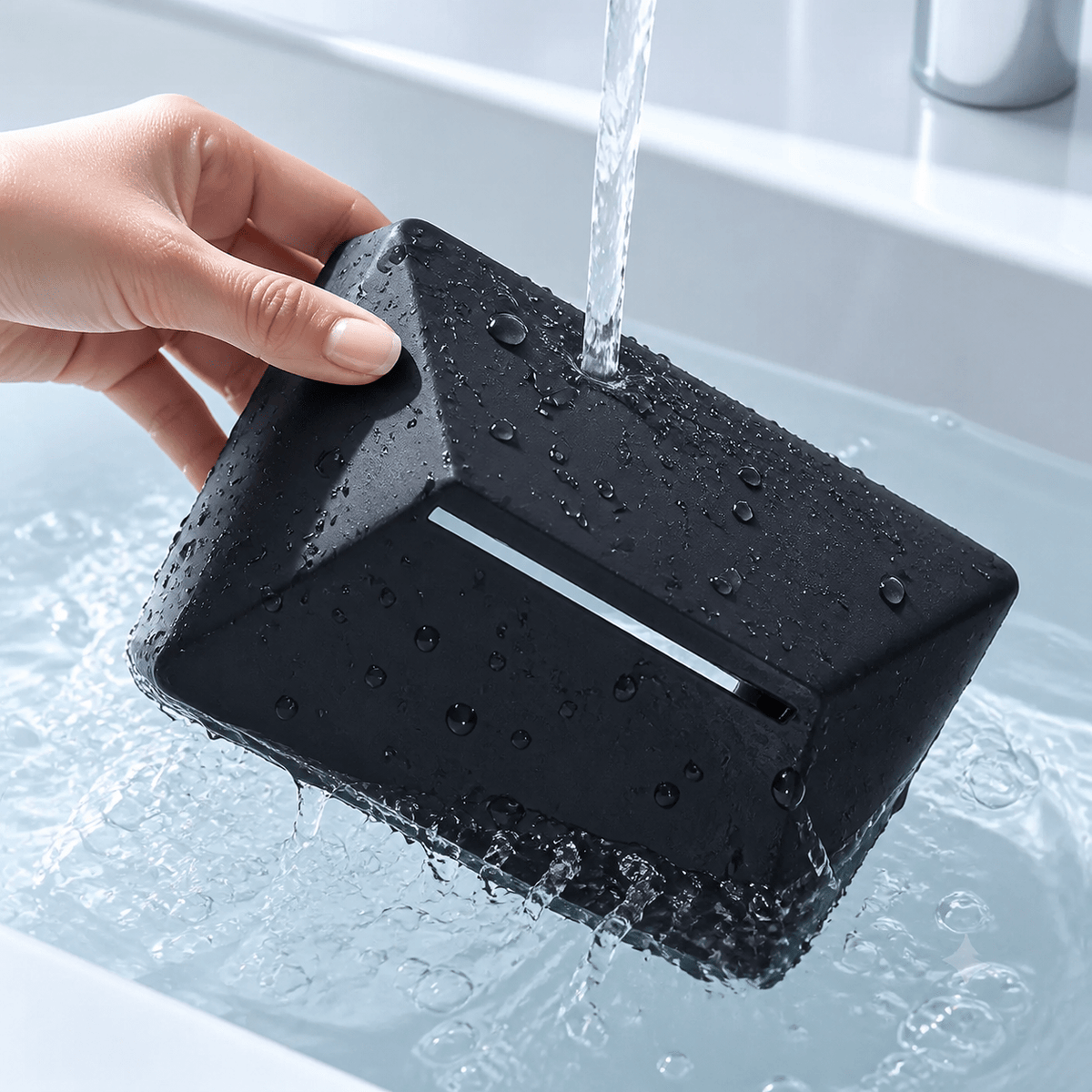 Hidden Silicone Tissue Box Holder for Model 3/Y/S/X