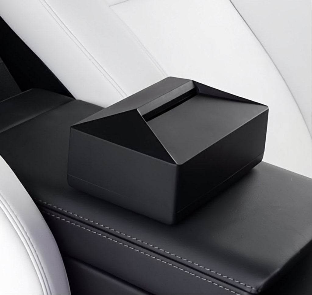 Hidden Silicone Tissue Box Holder for Model 3/Y/S/X