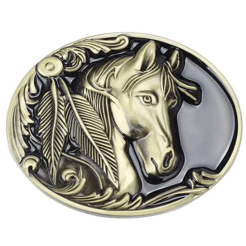 Horse Head Belt Buckle