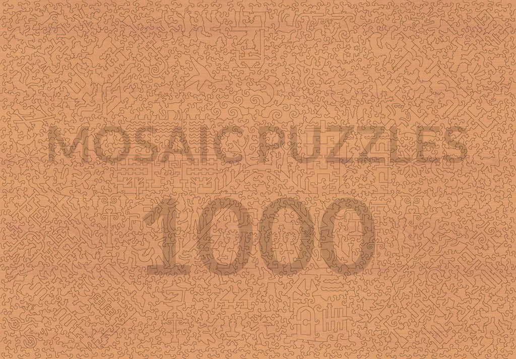 Wooden Christmas Puzzle - Unique Puzzle Pieces for Adults and Families