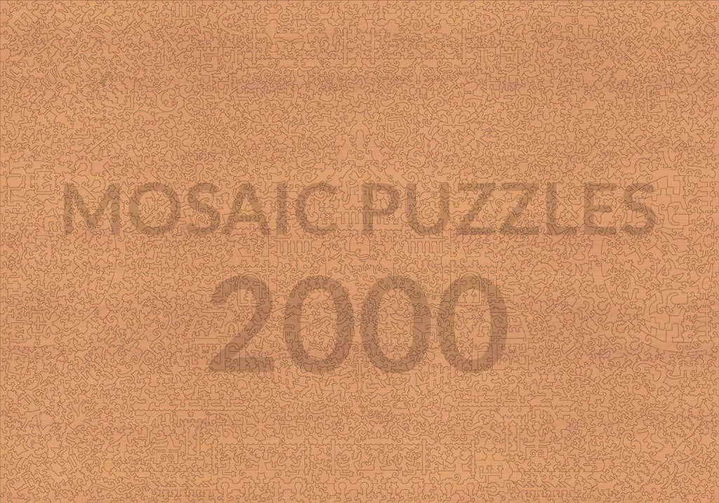 Wooden Christmas Puzzle - Unique Puzzle Pieces for Adults and Families