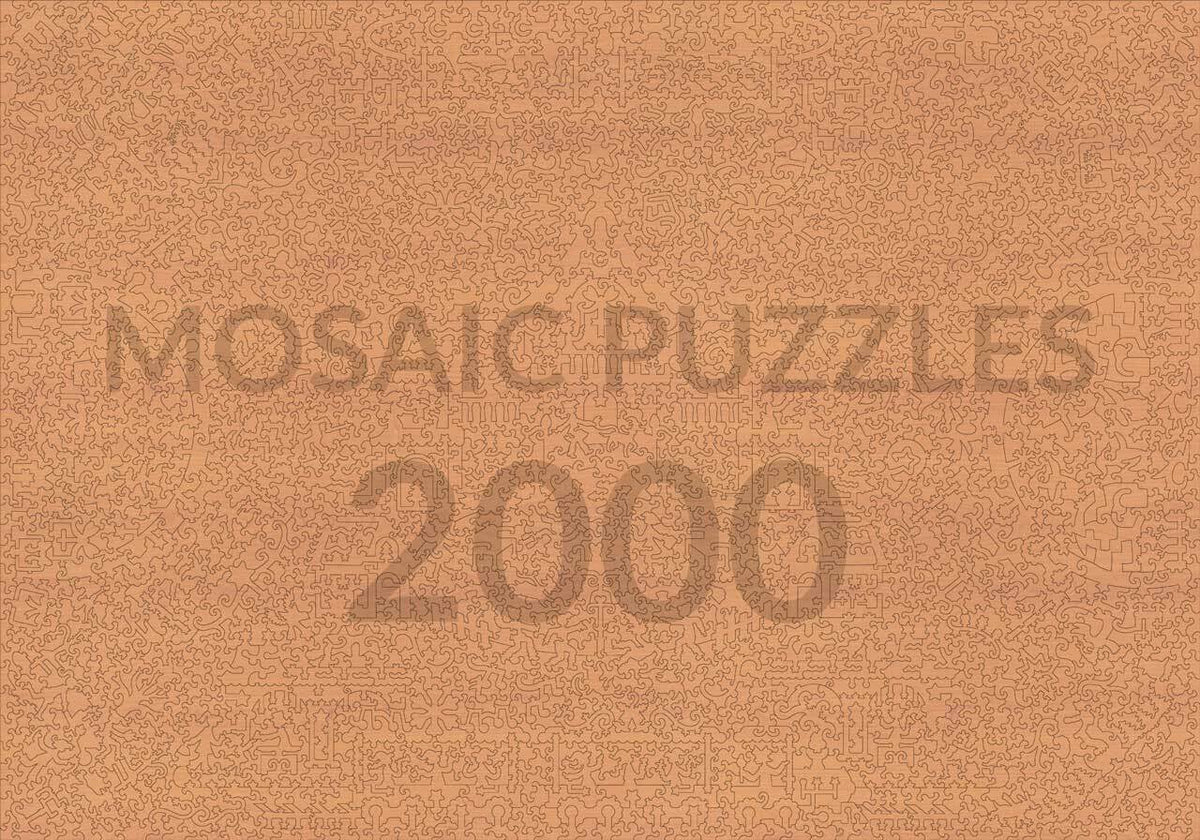Wooden Christmas Puzzle - Unique Puzzle Pieces for Adults and Families