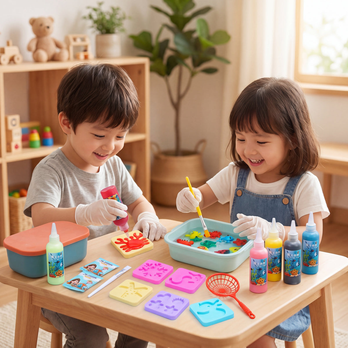 DIY Handmade Material Toy Set