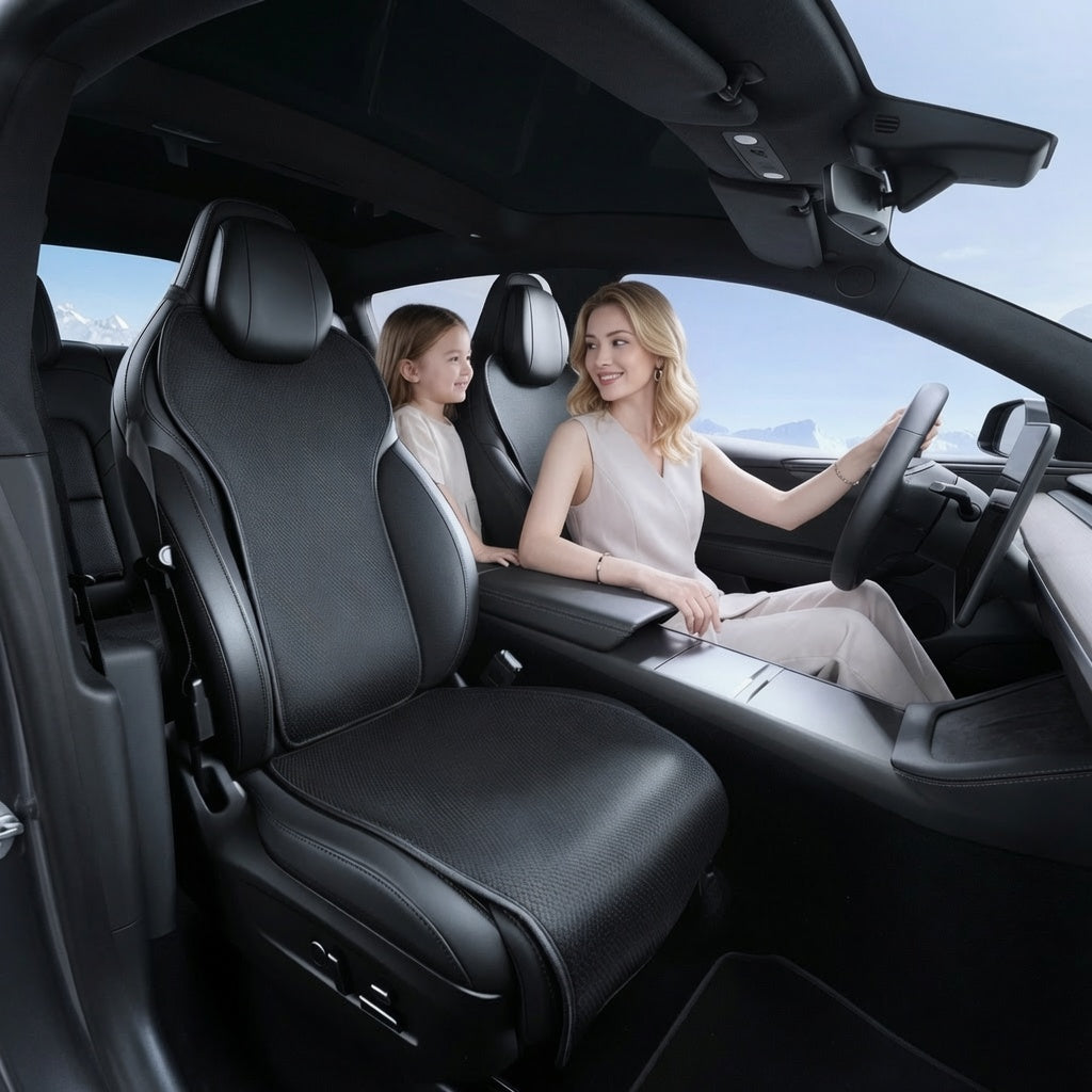 Ice Silk Ventilated Seat Covers for Model YL 6-Seater (11PCS)