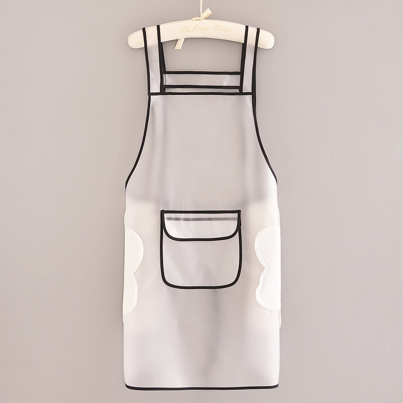Sikunuo | Transparent Waterproof Kitchen Apron